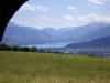 le lac d'Annecy depuis...