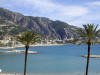 Menton... la plage des sablettes